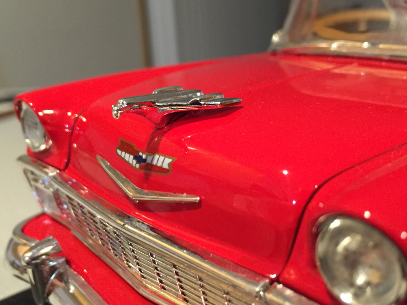 The hood ornament has been faithfully recreated on this Road Legends model.